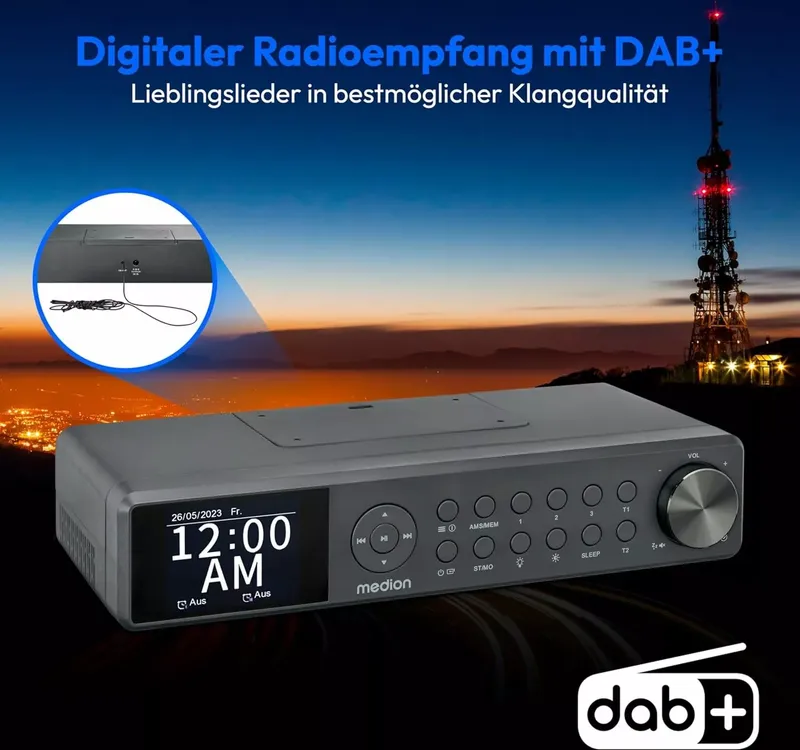 MEDION P66750 Küchen Unterbauradio (9 von 23)