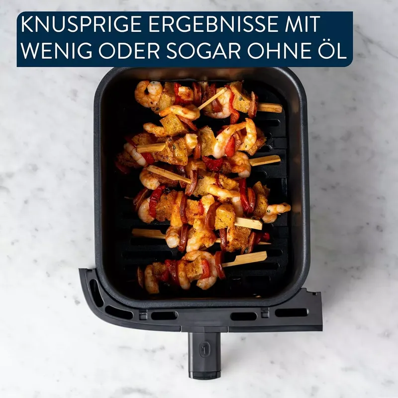 Tefal Heißluftfritteuse Jamie Oliver Dual Easy Fry & Grill (9 von 10)