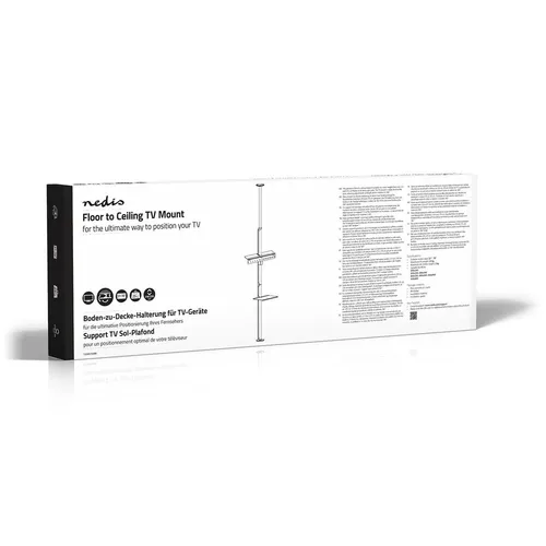 Nedis Vollbeweglicher TV-Ständer TVSM5750BK (9 von 12)
