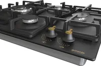 Gorenje GW6D42CLB Gaskochfeld, Schwarz (9 von 9)