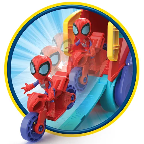 Marvel Spidey and His Amazing Friends 2-in-1 Spider Raupe Hauptquartier Spielset (9 von 27)