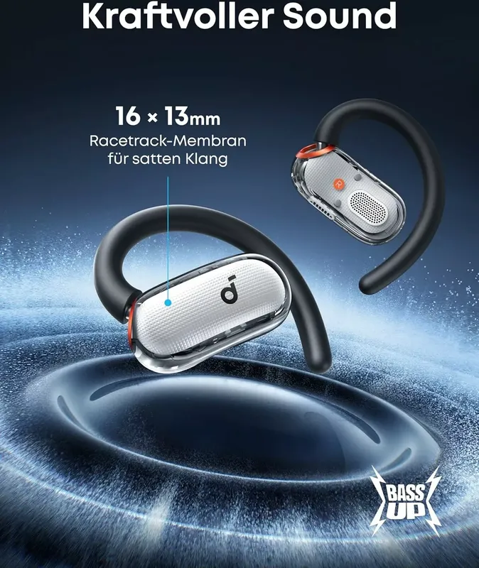 SOUNDCORE BY ANKER V40i, Open-ear Kopfhörer Bluetooth Weiß (10 von 12)