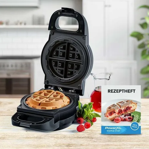 MediaShop Waffeleisen M35523 PowerXL Waffle Star (10 von 13)