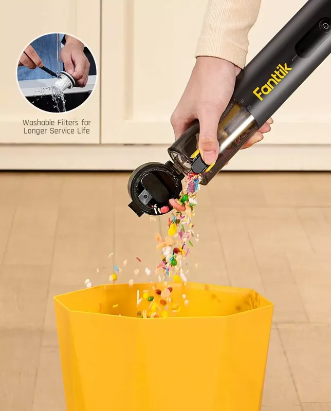 Fanttik Slim V10 Apex: Kabelloser 4-in-1 Handstaubsauger mit 19000 Pa Saugkraft (10 von 10)