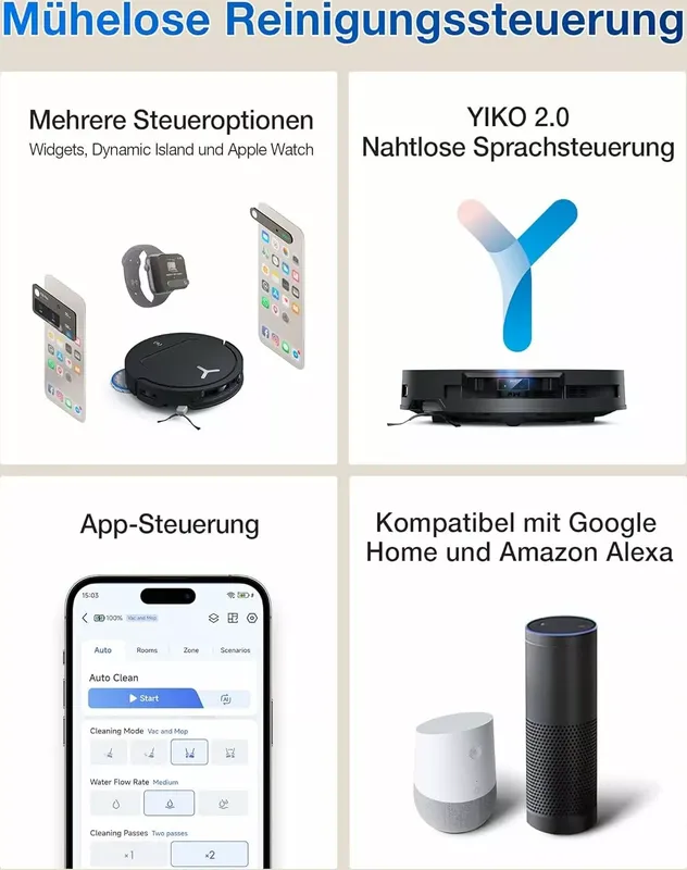 ECOVACS DEEBOT T50 PRO OMNI GEN2 Saugroboter (10 von 10)