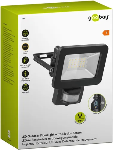GOOBAY LED-Fluter 20W mit Bewegungsmelder, 1700lm (10 von 10)
