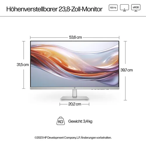 HP 524sh 23,8-Zoll FHD Monitor (10 von 14)