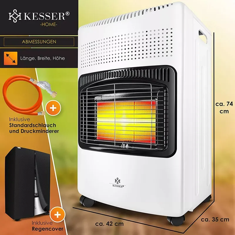 KESSER® 4200 Watt Keramik Gasheizer (10 von 11)