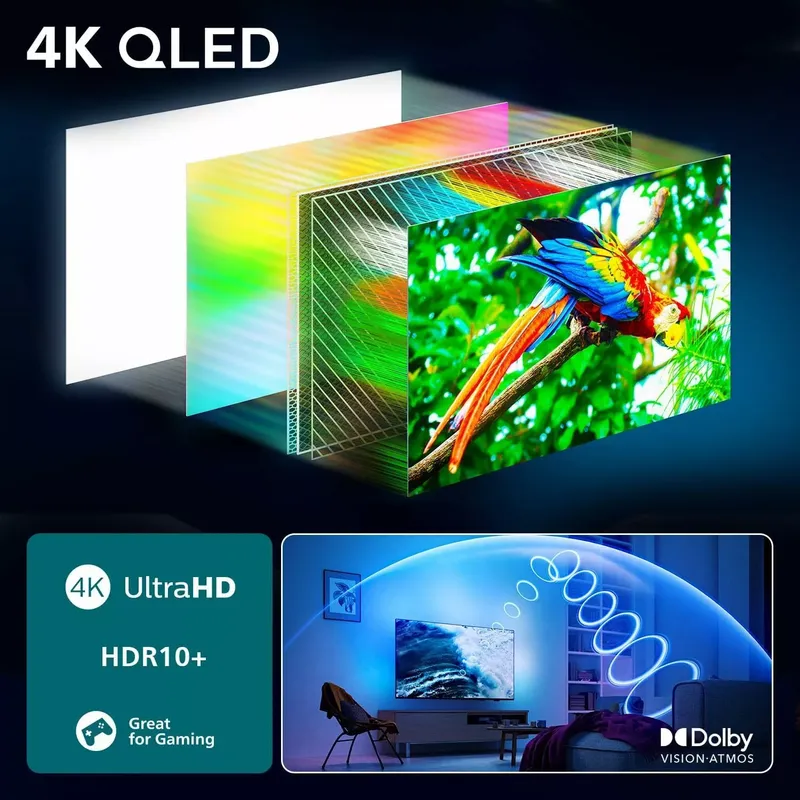 PHILIPS 43PUS9000 QLED Ambilight TV (10 von 18)