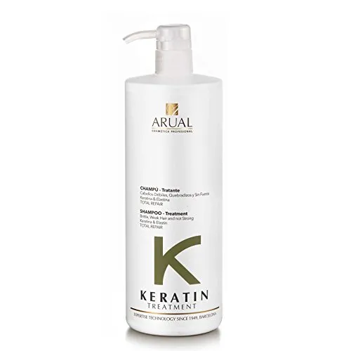Arual Keratin Y Elastina Champu 1000Ml