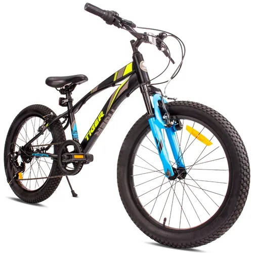 Zoll Kinderfahrrad 6-Gang Kinder fahrrad Jungen fahrrad Tiger Bike Shimano 20