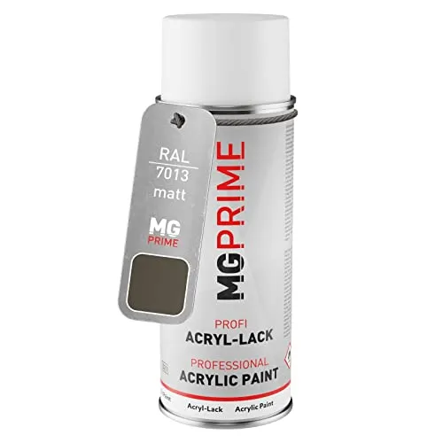 MG PRIME RAL 7013 Braungrau/Brown grey Spraydose 400 ml matt schnelltrocknend
