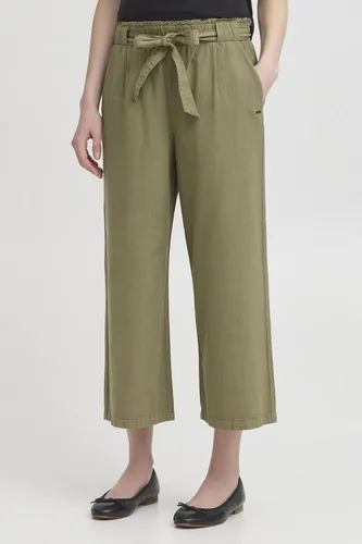 OXMO Culotte OXLINASA - Modische Stoffhose für Damen - Culottes für einen frischen City-Look! Die weite Beinführung sorgt für Bewegungsfreiheit und kombiniert Komfort mit modernem dänischen Style.