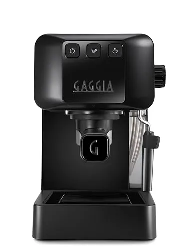 Gaggia EG2109 Black Manuelle Espressomaschine - Kaffee, Tee & Espresso - Genießen Sie cremigen Espresso mit dem POD-System, automatischer Vor-Infusion und 15 bar für perfekten Genuss.