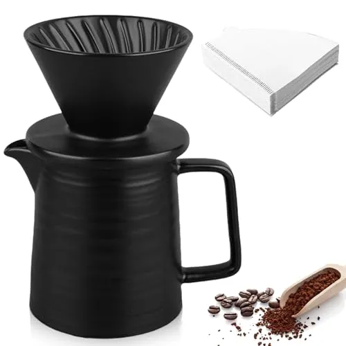 Leikurvo Pour Over Kaffeebereiter Set, 450ml – Eleganter Kaffeegenuss
