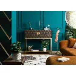 Bar Mango 122x50x110 grau geölt DIAMOND #113