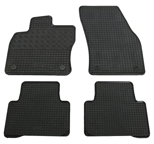 AD Tuning *RI903447-2 Gummifußmatten Set, 4-teilig, Gummi Fußmatten