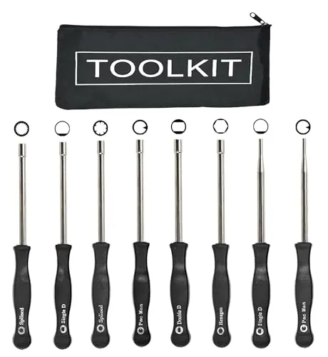 Hippotech Vergaser-Einstellwerkzeug-Kit für den üblichen 2-Takt-Vergasermotor