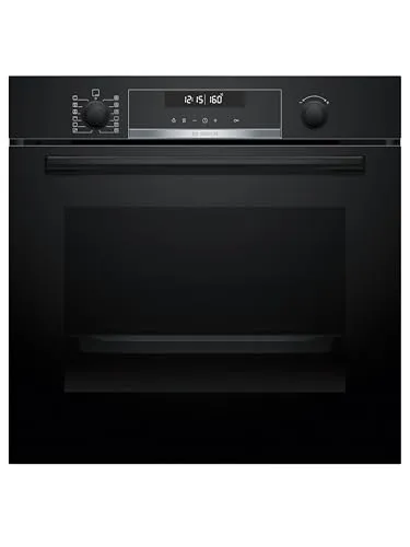 Bosch HBG578BB3 Einbau-Backofen 60cm schwarz Pyrolyse in schwarz von Bosch