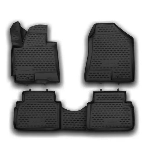 LEMENT Auto-Fußmatten für HYUNDAI ix35, 2010 - 4 tlg. Passgenau - Automatten mit perfekter Passform für HYUNDAI ix35, 2010. Bieten ALLWETTERSCHUTZ und sind leicht zu reinigen, damit Ihr Fahrzeug immer sauber bleibt.