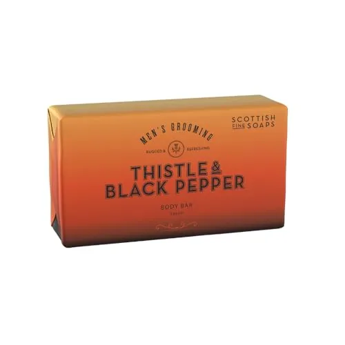 Scottish Fine Soaps Stückseife Thistle & Black Pepper 220g