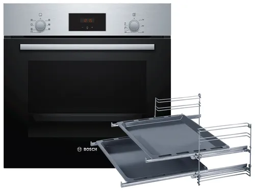 Bosch HBF133BR0ZA2 Set Backofen Edelstahl