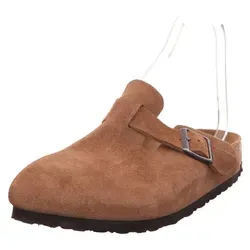 Birkenstock Boston BS Clogs Pantolette – Unisex in Braun - Bequeme Birkenstock Pantolette in Braun für jeden Anlass. Ideal für den Alltag mit ergonomischem Fußbett und hoher Qualität.
