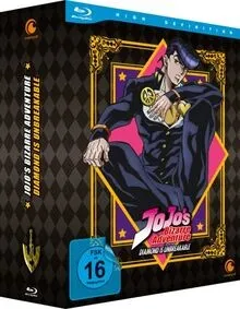 Jojo's Bizarre Adventure - Staffel 3 - Vol.1 - [Blu-ray] mit Sammelschuber - Anime-Serie auf Blu-ray, inklusive exklusivem Sammelschuber, freigegeben ab 16 Jahren.