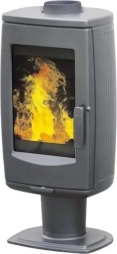 Plamen Aria Grau Gusseisen-Kaminofen 8 kW