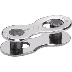 FSA Kettenschloss Link Connector 11-fach - Vernickelt & Zuverlässig - Der FSA Kettenschloss Link Connector 11-fach bietet eine robuste, vernickelte Oberfläche und eine sichere Verbindung für moderne Mehrgang-Ketten. Ideal für Rennrad- und MTB-Fahrer, die Wert auf Langlebigkeit und einfache Montage legen.