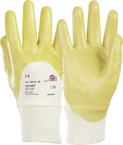 KCL 100-7 Sahara Baumwolle Arbeitshandschuh Größe (Handschuhe): 7, S EN 388 1 Paar