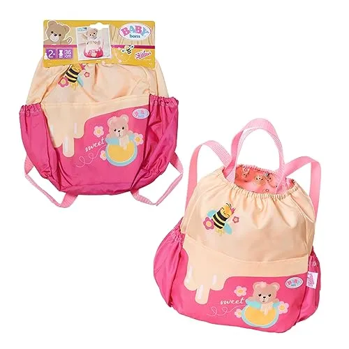 BABY born Bärenrucksack - Verstellbare Gurte, ideal für Kinder ab 1 Jahr, umweltfreundlich und perfekt für unterwegs!