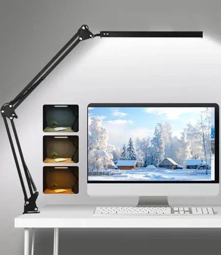Tischleuchte mit Klemme – Flexible LED-Lampe für Büro und Homeoffice