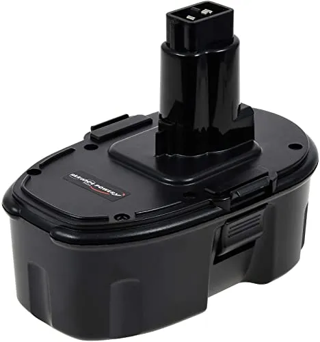 Akku für Dewalt Nass- u. Trockenstaubsauger DC-500, 2500mAh, 18V NiMH - Werkzeugakkus mit hoher Kapazität von 2500mAh für lange Laufzeiten und zuverlässige Leistung. 100% kompatibel und robust für anspruchsvolle Anwendungen.
