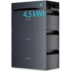 SUNSHARE Glory Solarspeicher Set 4.5 kWh - Modular erweiterbar - Das SUNSHARE Glory Set bietet eine flexible Speicherkapazität für Balkonkraftwerke. Der modulare Aufbau ermöglicht eine Anpassung bis zu 7.6 kWh. Ideal für effiziente Energienutzung im Haushalt.
