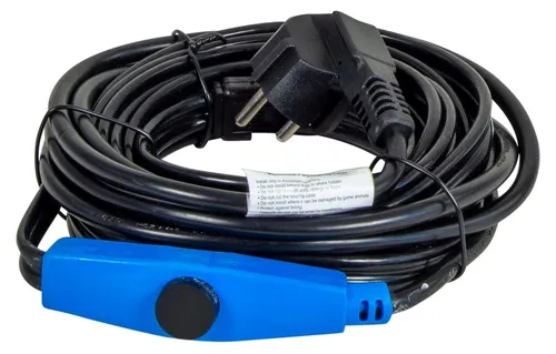 horizont Frostschutz-Heizkabel 230 V – 2 m mit Thermostat für Wasserleitungen