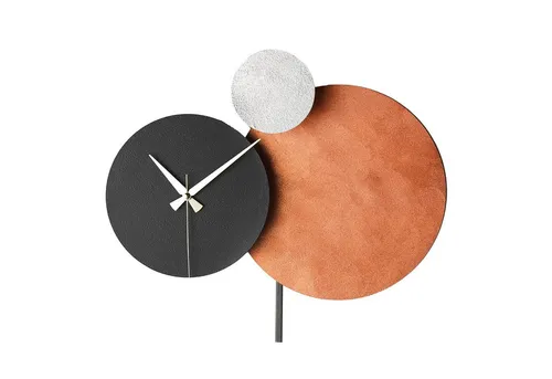 Wallity Wanduhr 100% METAL, 48 x 44 cm N1105