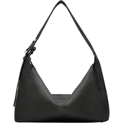 Liebeskind Berlin Women's M Lou 2 3D Leather Hobo, Black - Damen-Schultertaschen aus hochwertigem 3D-Leder, stilvoll und geräumig für den perfekten Alltagslook.