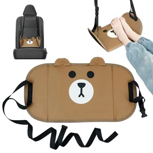 Flugzeug Sitzverlängerung Kinder, Fußstütze Auto, Fuß Hängematte, Tragbare für Flugreisen, Kleinkinder Reisebett, Bietet Zusätzliche Sicherheit Kinder auf Flügen