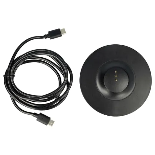 vhbw Ladestation kompatibel mit Bose Portable Home Speaker Lautsprecher - Inkl. USB-C Kabel 155 cm Schwarz