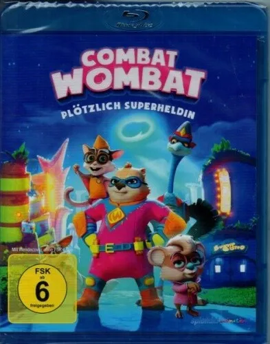 Combat Wombat - Plötzlich Superheldin - BluRay - Neu / OVP
