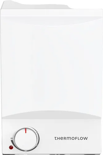 Thermoflow 5 L Obertisch Warmwasserspeicher - Warmwasserspeicher mit 5 Litern, energiesparend und steckerfertig, ideal für Küche oder Bad. Automatischer Frostschutz sorgt für zuverlässige Warmwasserbereitung.