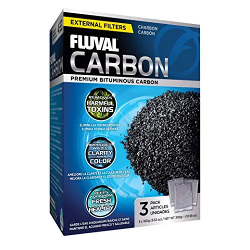 Fluval Premium Filtermaterial, für Süß- und Meerwasseraquarien geeignet, 3 x 100g