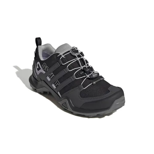 adidas TERREX SWIFT R2 GORE-TEX Wanderschuh - Wasserdichter Wanderschuh mit GORE-TEX®-Technologie, ideal für Wanderungen bei jedem Wetter. Atmungsaktiv und mit Schnellschnürung für optimalen Halt.
