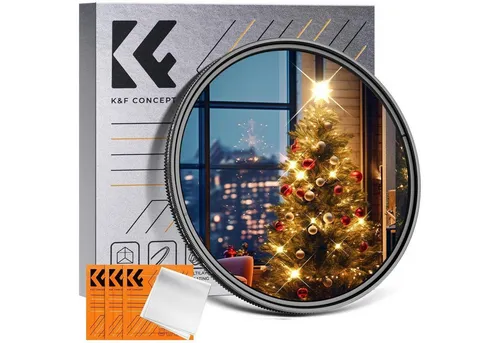 Sternfilter variabel 4 8 Punkte Sternenlichteffekte 55mm