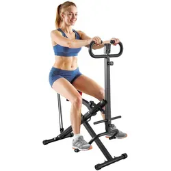 Bauchtrainer Schwarz von Vevor