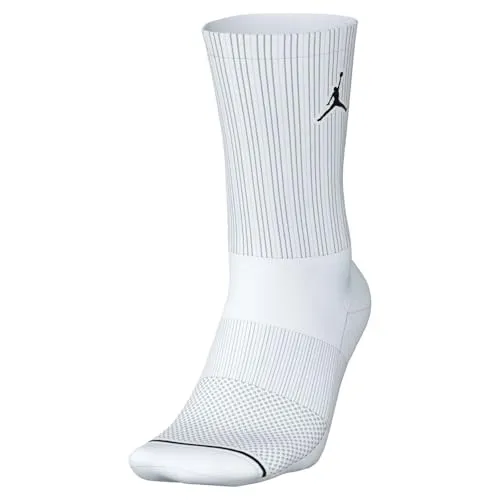 NIKE Herren U J ED CUSH POLY CREW Socken 3er Pack - Bequeme Alltags-Socken mit Dri-FIT-Technologie für ein trockenes Tragegefühl und atmungsaktivem Mesh für optimalen Komfort.