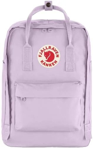 Fjällräven Kånken Laptop 15'' Rucksack Lila - Rucksack für 15 Zoll Laptops, aus strapazierfähigem Vinylon F-Gewebe, mit gepolstertem Laptopfach und bequemen Schultergurten – ideal für Schule und Freizeit.