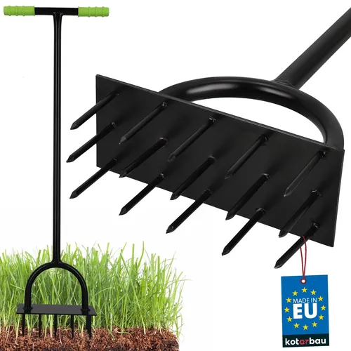 KOTARBAU® Manueller Rasenlüfter 25 cm