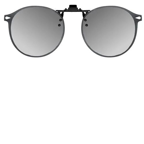 CREYESTAL Polarisiert Sonnenbrillen Aufsatz Brille, Sonnenbrille Clip, Anhebbar und Ultraleicht, Herren, Damen 100% UV400